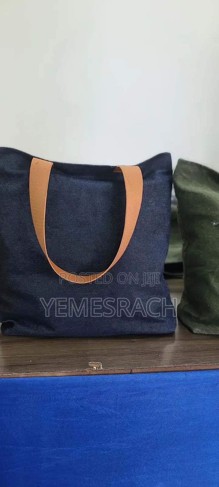 PBC Leather Tote Bag