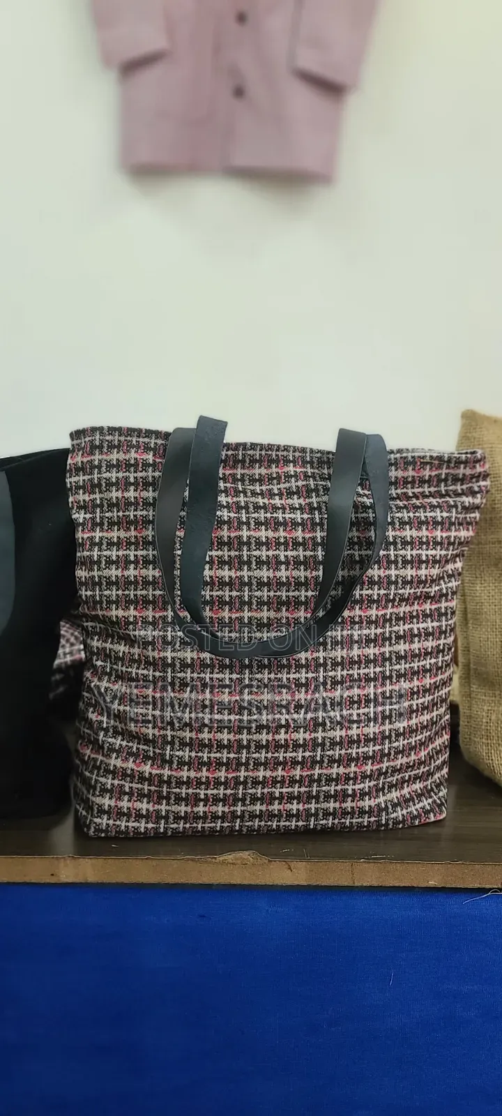 PBC Leather Tote Bag