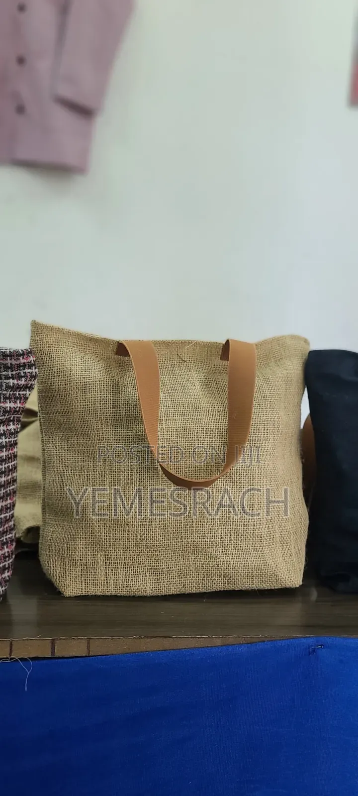 PBC Leather Tote Bag