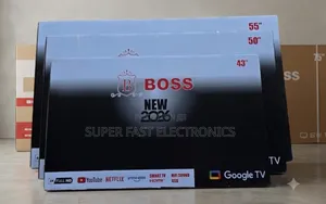 BOSS TV 43-Inch Smart Google TV (2026 Model