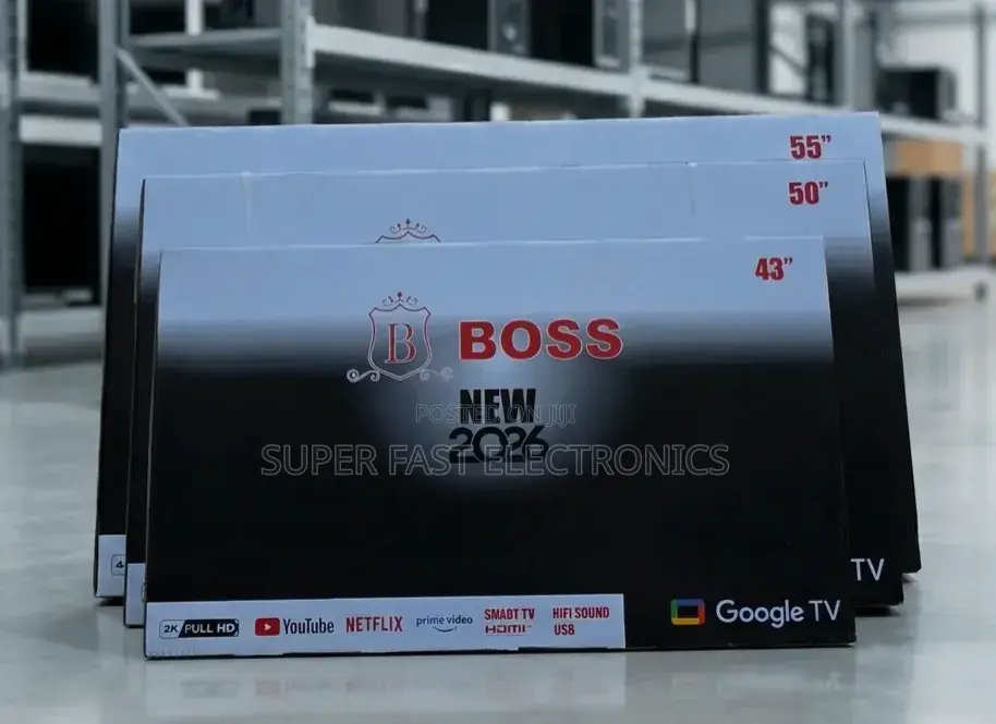 BOSS TV 43-Inch Smart Google TV (2026 Model