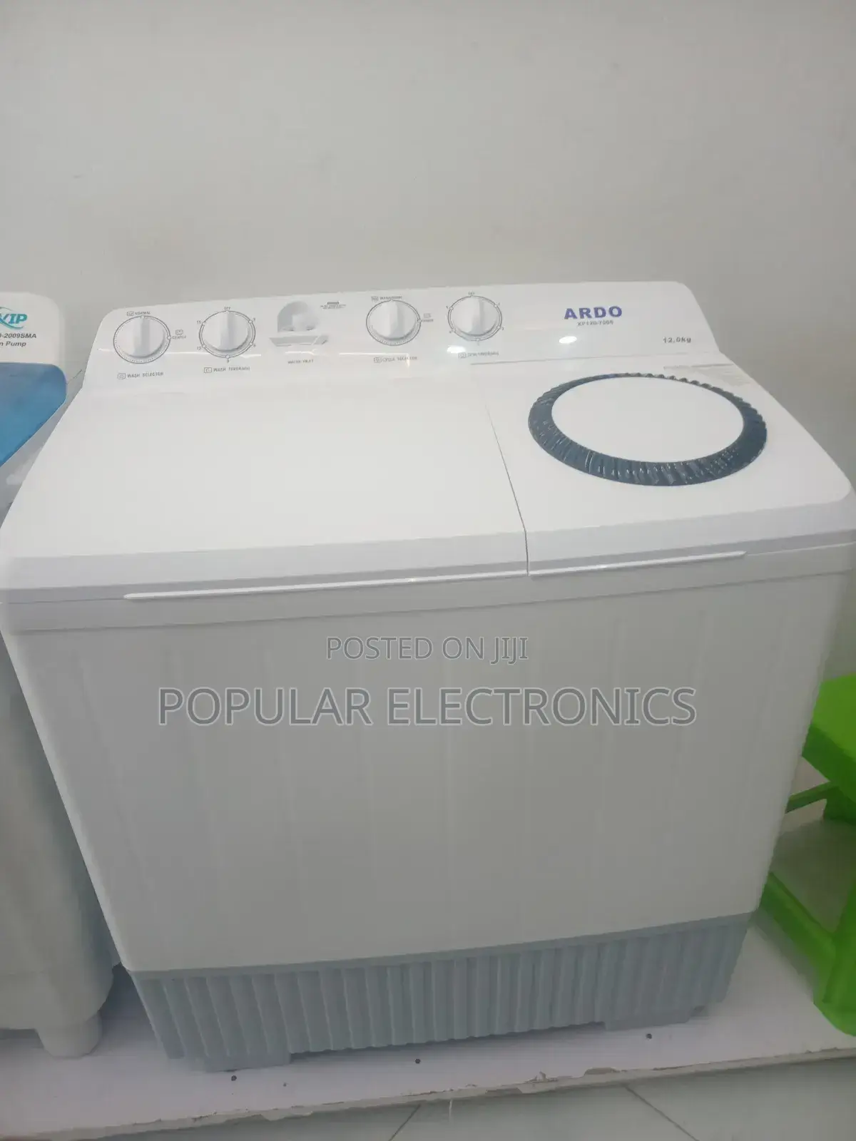 ARDO 12kg Washing Machine Manual System