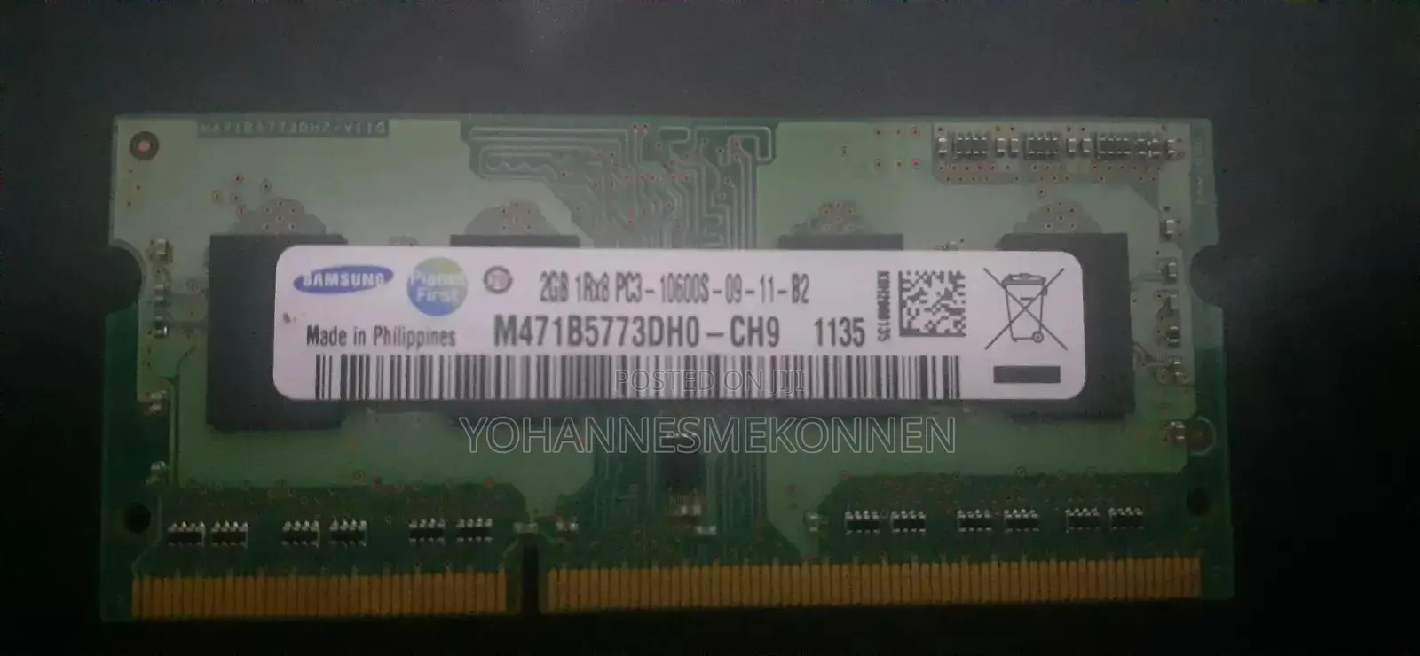 Ram 2GB for Sell Only 850