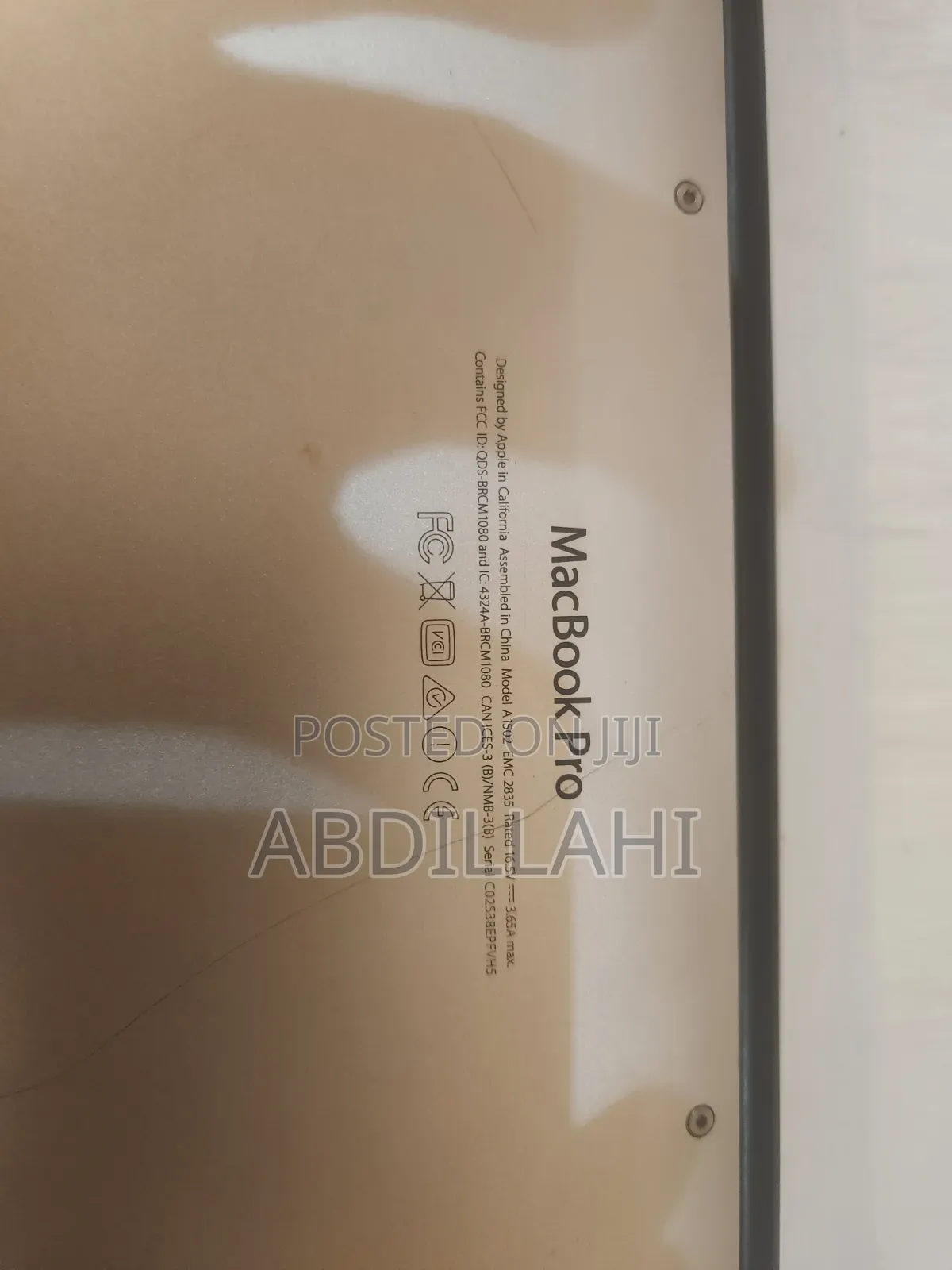 Laptop Apple MacBook 2016 64GB Intel Core i7 HDD+SSD 500GB