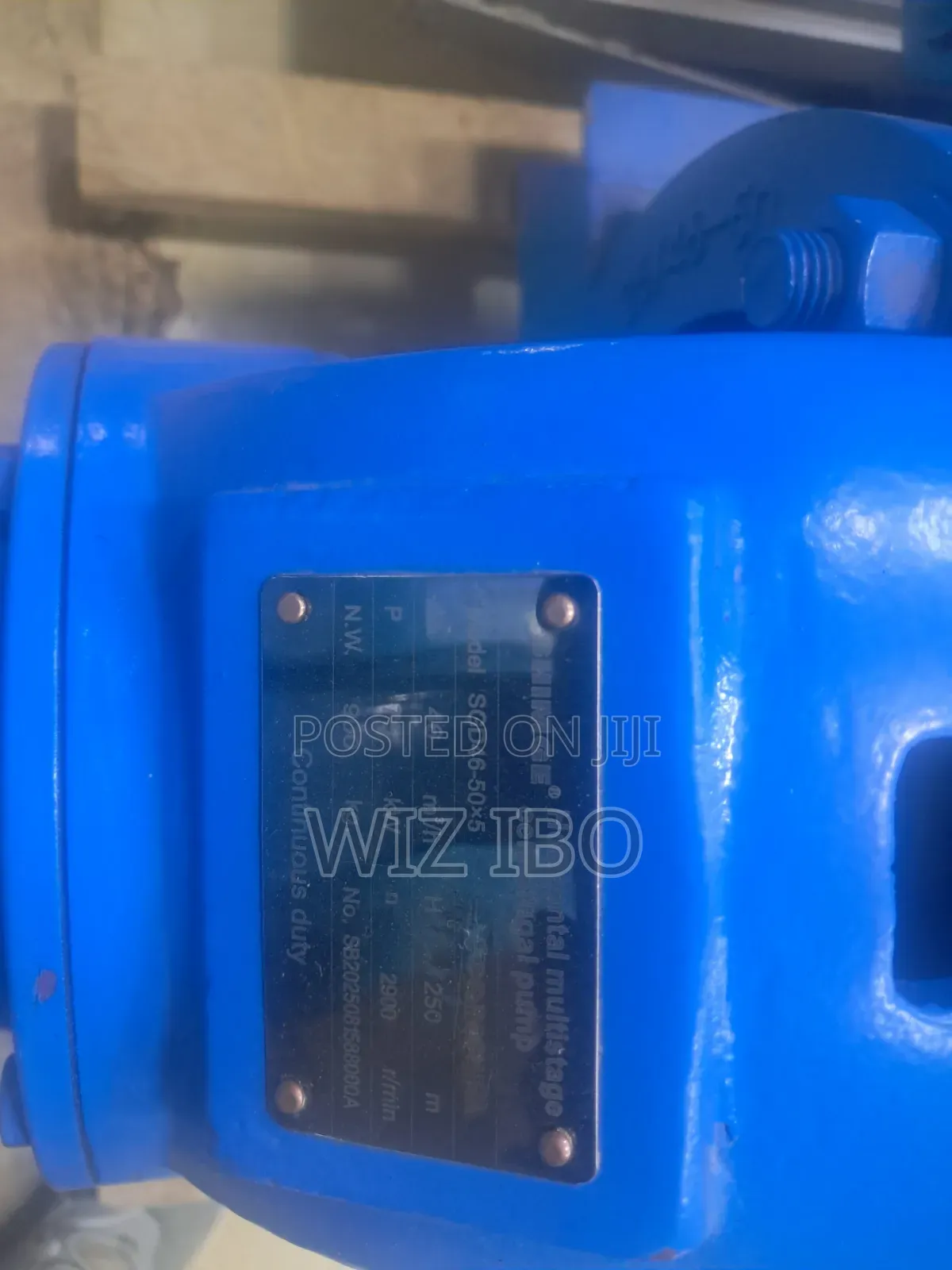 Pump Electrical
