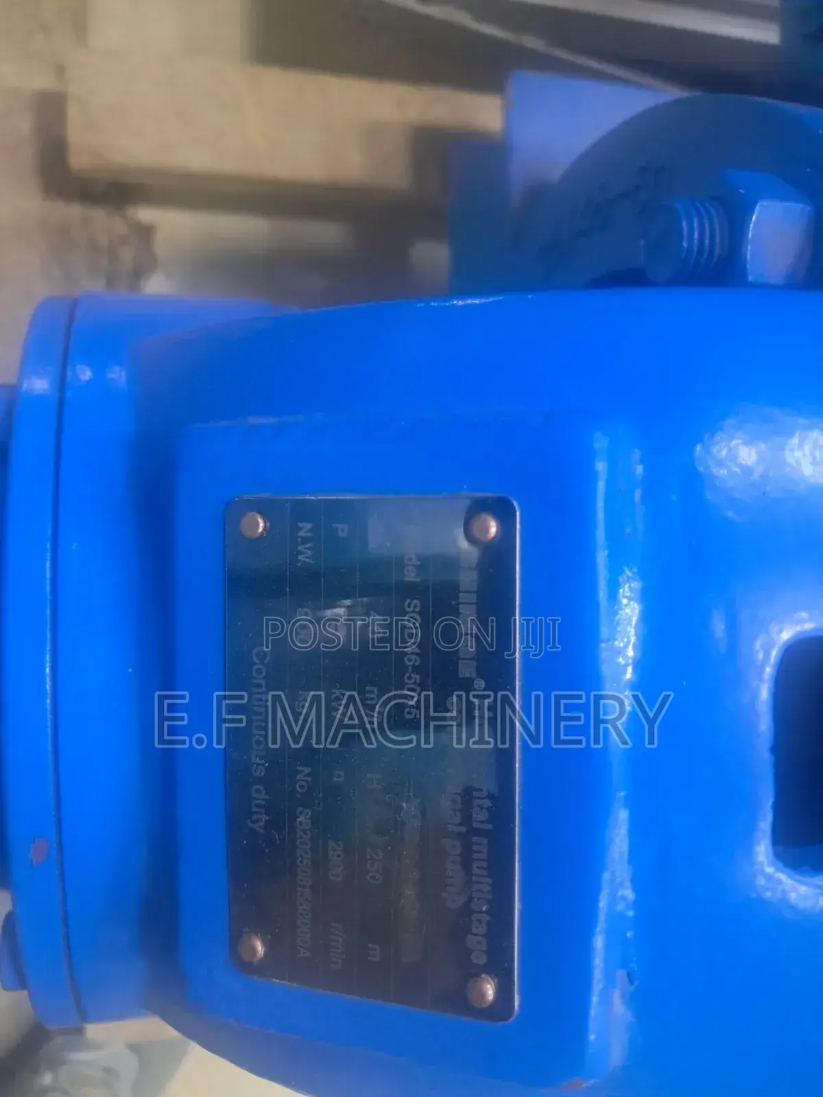 Pump Electrical