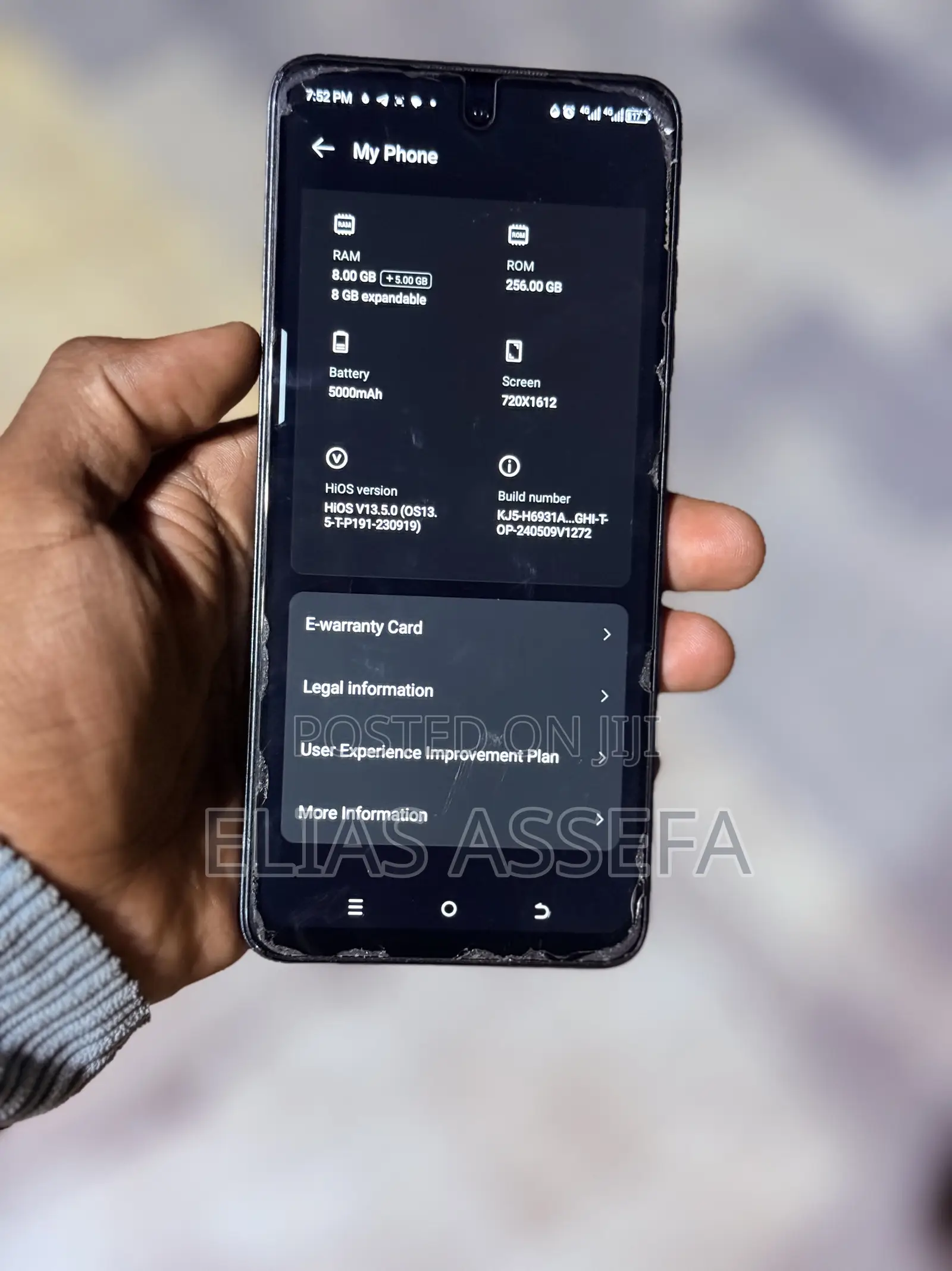 Tecno Spark 20 256 GB Blue