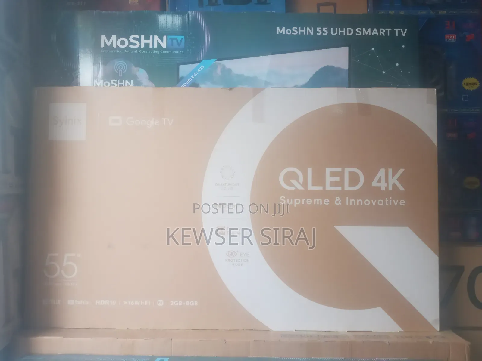 Moshn 50inch TV Smart Android New 20 26