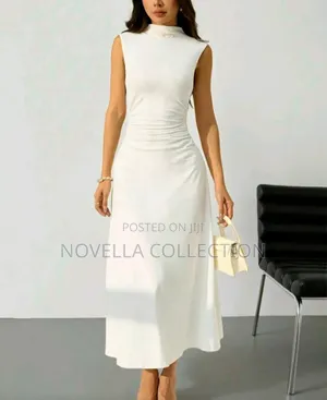 Women's Elegant Dining Dress, Formal Bridesmaid Gown