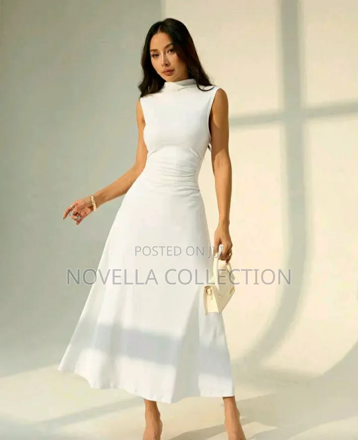 Women's Elegant Dining Dress, Formal Bridesmaid Gown