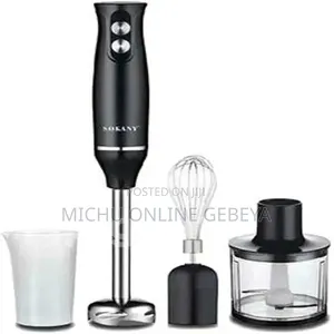 ጠፍቶ የነበረው Sokany 4 in 1 Hand Blender መጥቷል/Free Delivery
