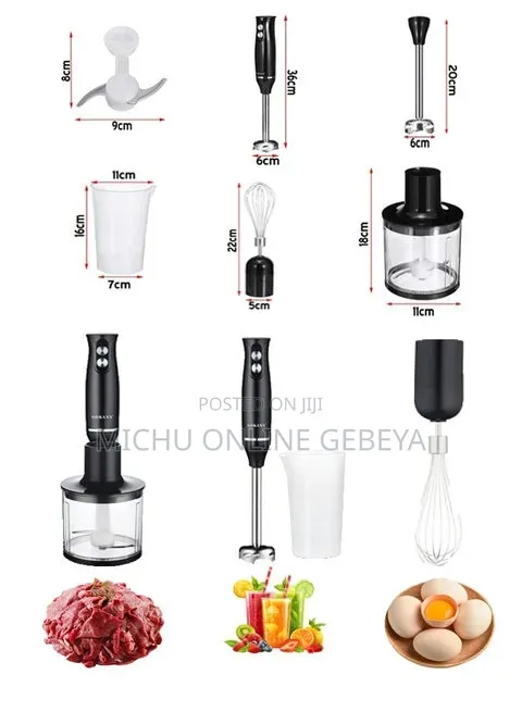 ጠፍቶ የነበረው Sokany 4 in 1 Hand Blender መጥቷል/Free Delivery