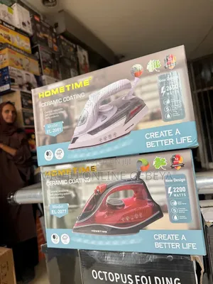 HOMETIME Original የልብስ መተኮሻ ካውያ Steam Iron/ Free Delivery