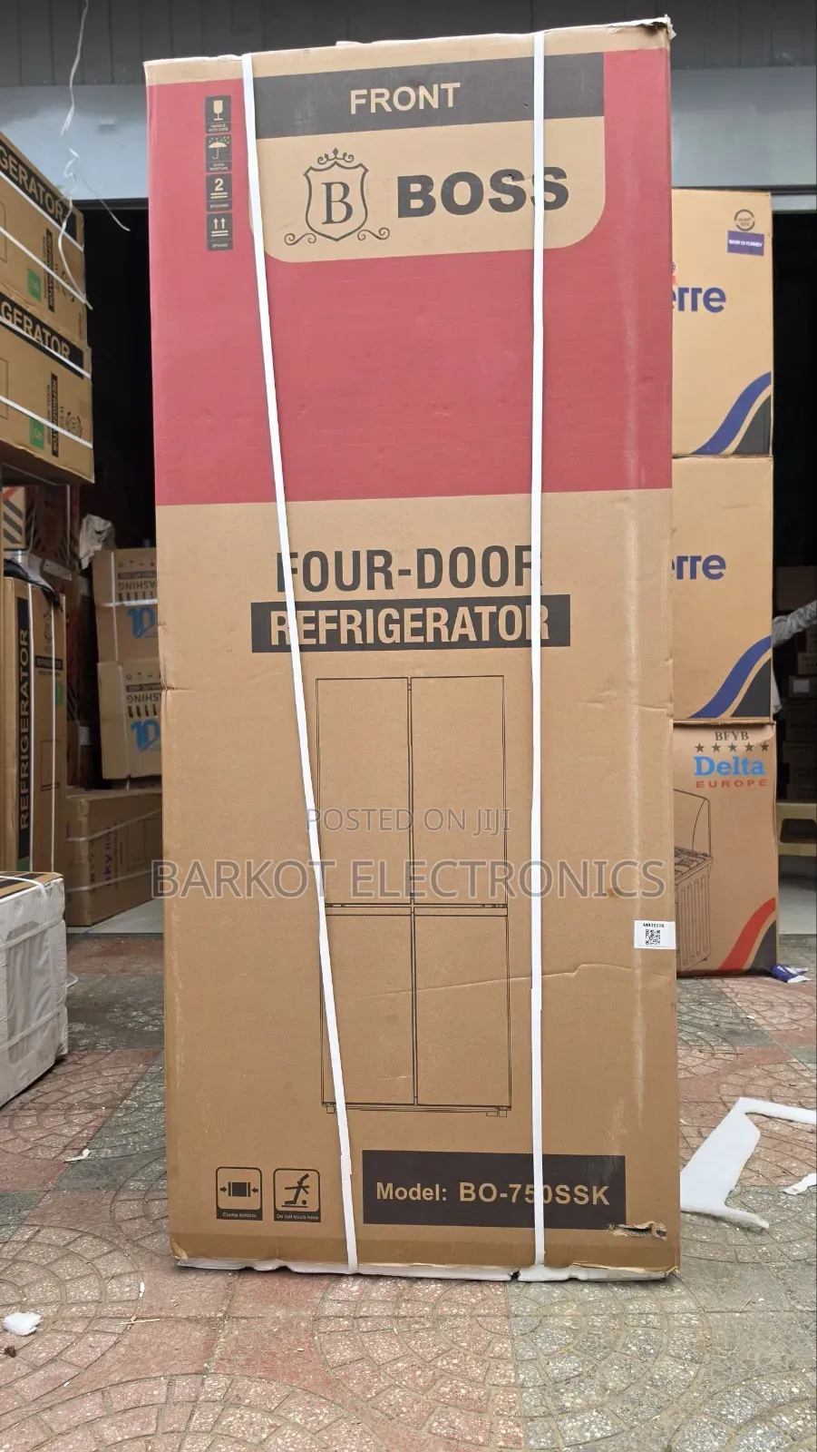 BOSS FOUR DOOR REFRIGERATOR MODEL BO 750ssk Quality Fan Sistem Bale 4