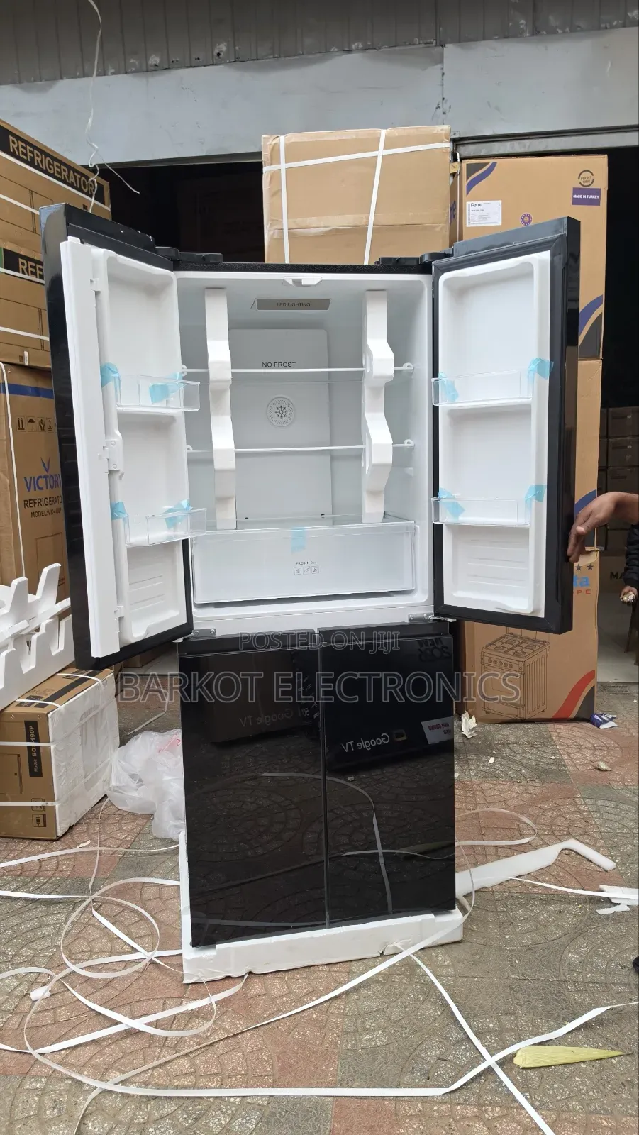 BOSS FOUR DOOR REFRIGERATOR MODEL BO 750ssk Quality Fan Sistem Bale 4
