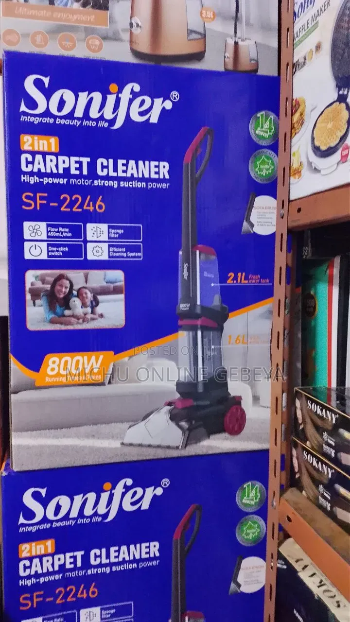 Sonifer 2-in-1 Professional Carpet Cleaner Washer/ Free Delivery