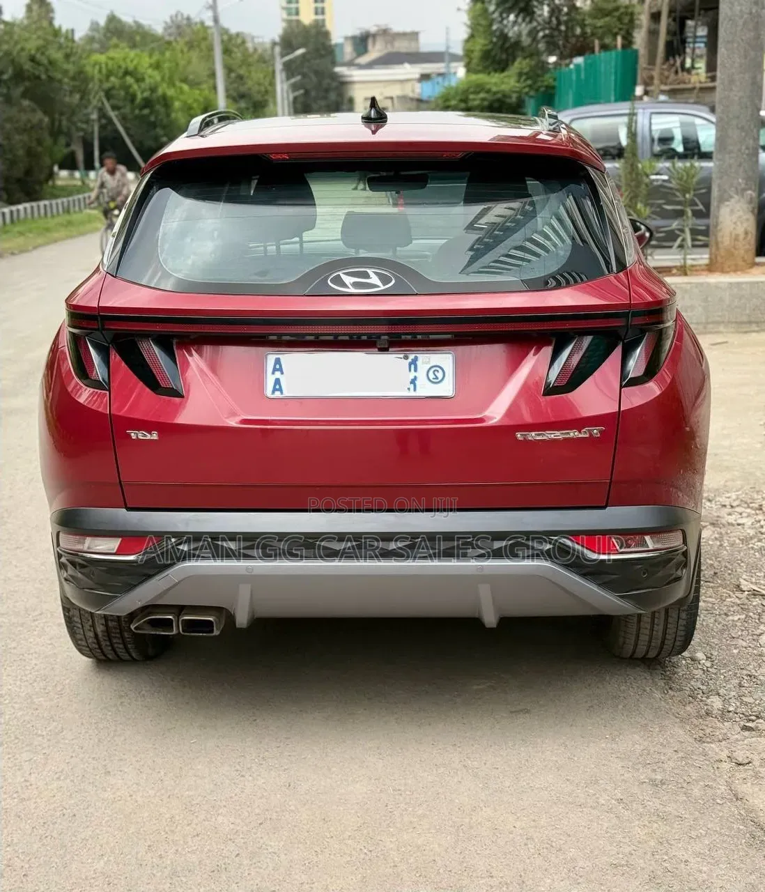 Hyundai Tucson 2022 Red