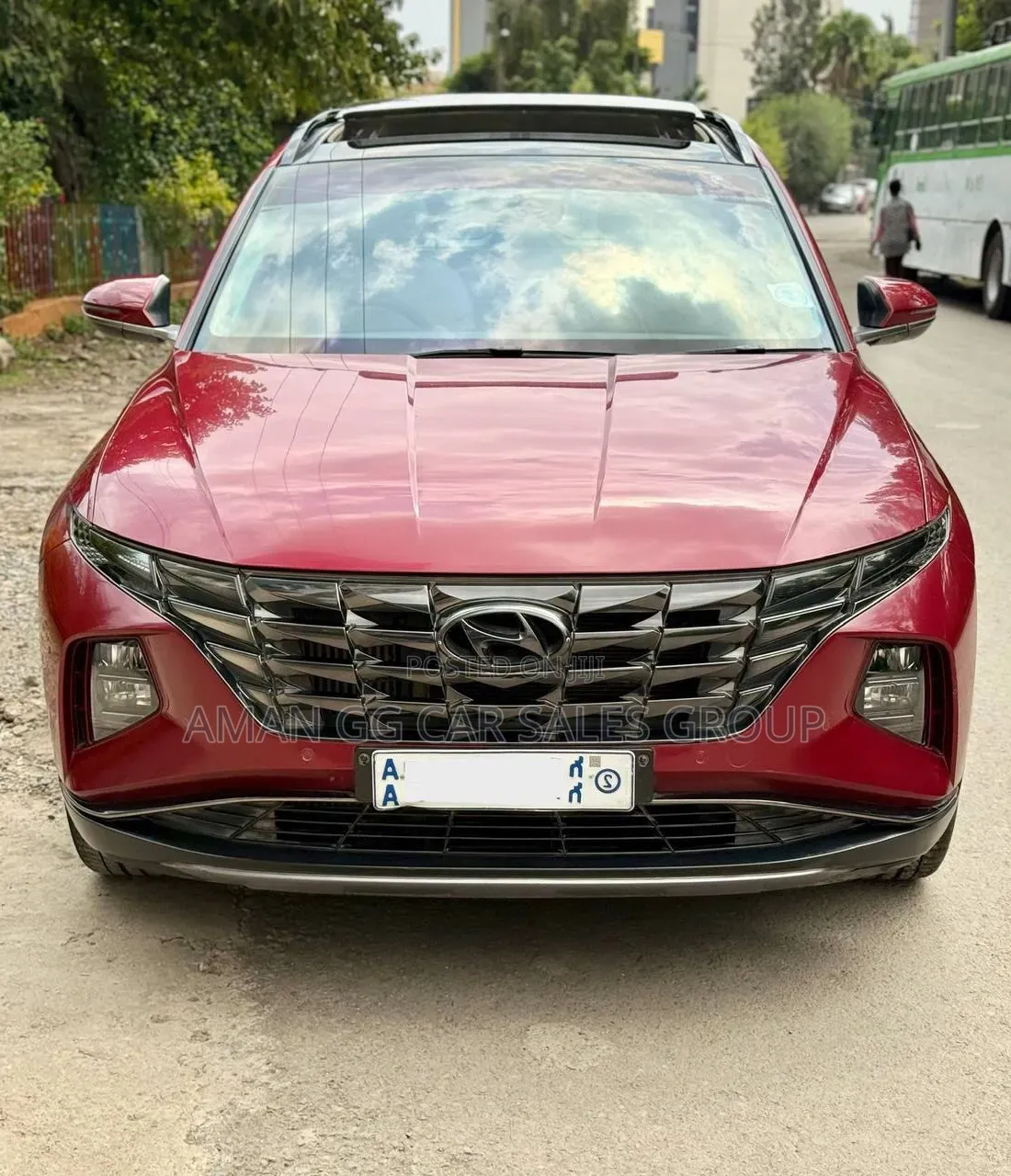 Hyundai Tucson 2022 Red