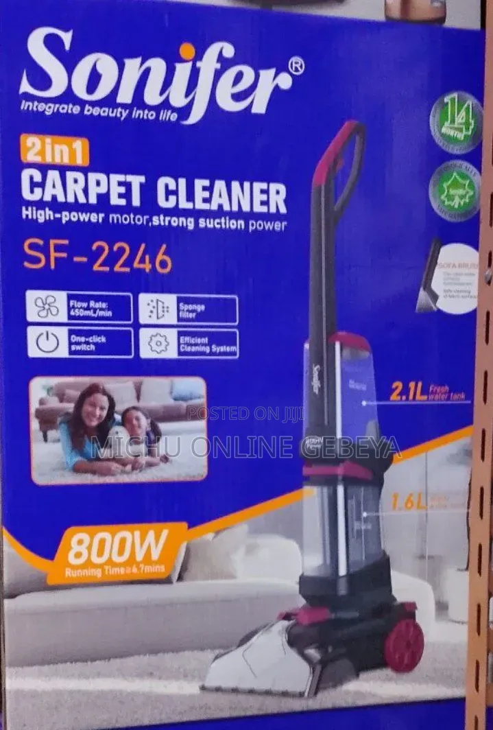ሶኒፈር 2in1 የምንጣፍ ማጠቢያ Professional Carpet Cleaner/ Washer Free Delivery