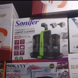 Sonifer ከቦታ ቦታ ተንቀሳቃሽ ምንጣፍ ማፅጃ Portable Carpet Cleaner/ Free Delivery