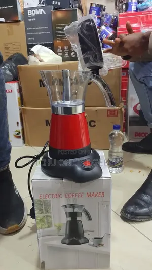 Electric Coffee Maker - Moka Pot/ Free Delivery