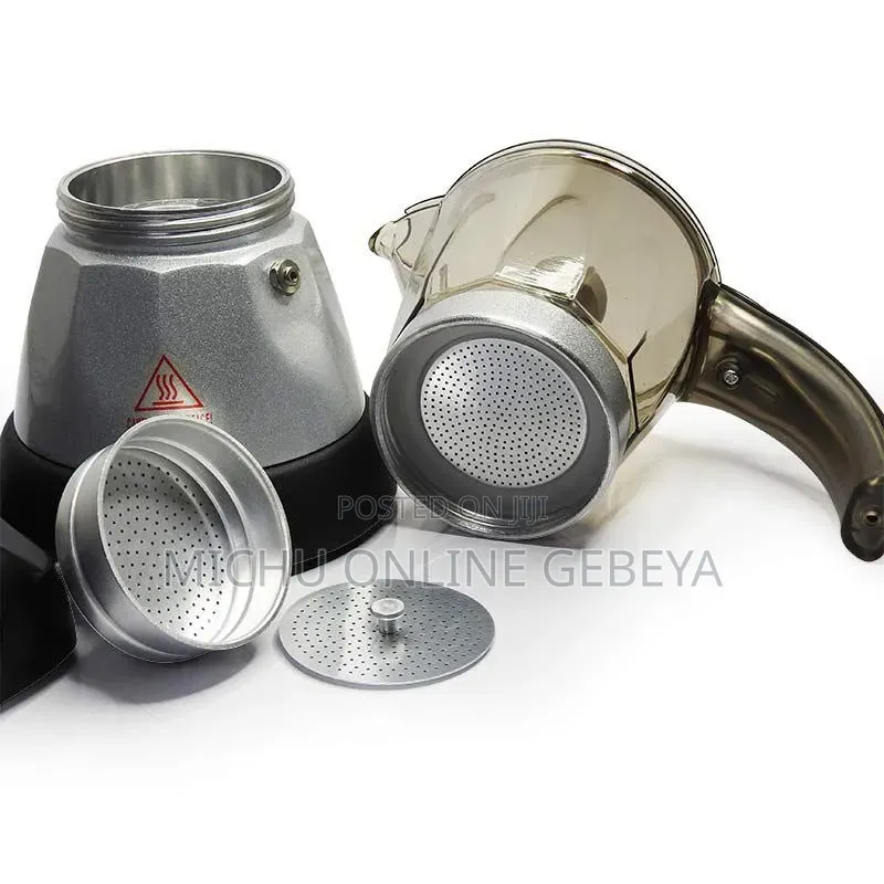 Quality ኤሌክትሪክ ቡና ማፍያ ማሽን Electric Coffee Maker Moka Pot/Free Delivery
