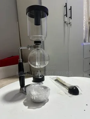 Big Size ቡናን ከነ ኦሪጅናል ጣዕሙ ለማጣጣም የሚረዳ Siphon Coffee Maker/Free Delivery