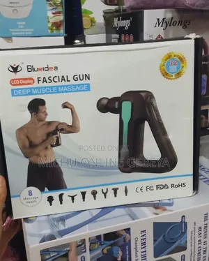 አልቋል ያልናችሁ Blueidea Deep Muscle Fascial Gun Massager ገብቷልFree Delivery