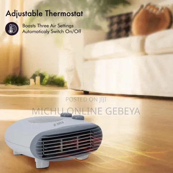 JL NIVA Fan Heater Normal /Warm/Hot Wind For Selection /Free Delivery