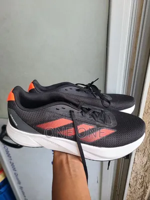 Adidas DURAMO SL SHOES Black/Solar Red