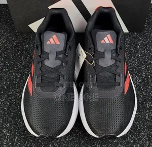 Adidas DURAMO SL SHOES Black/Solar Red