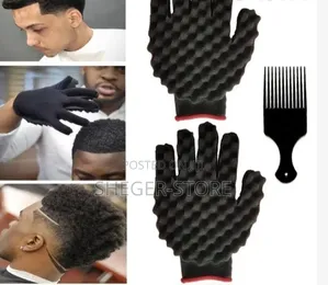 Hugh Quality Hair Sponges for Twisting and Curling Glove