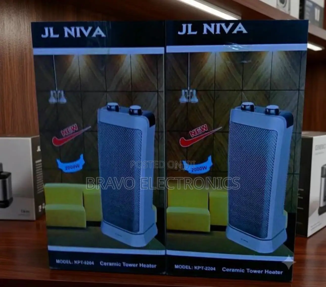  JL NIVA Ceramic Tower Heater | Perfect for Home Office