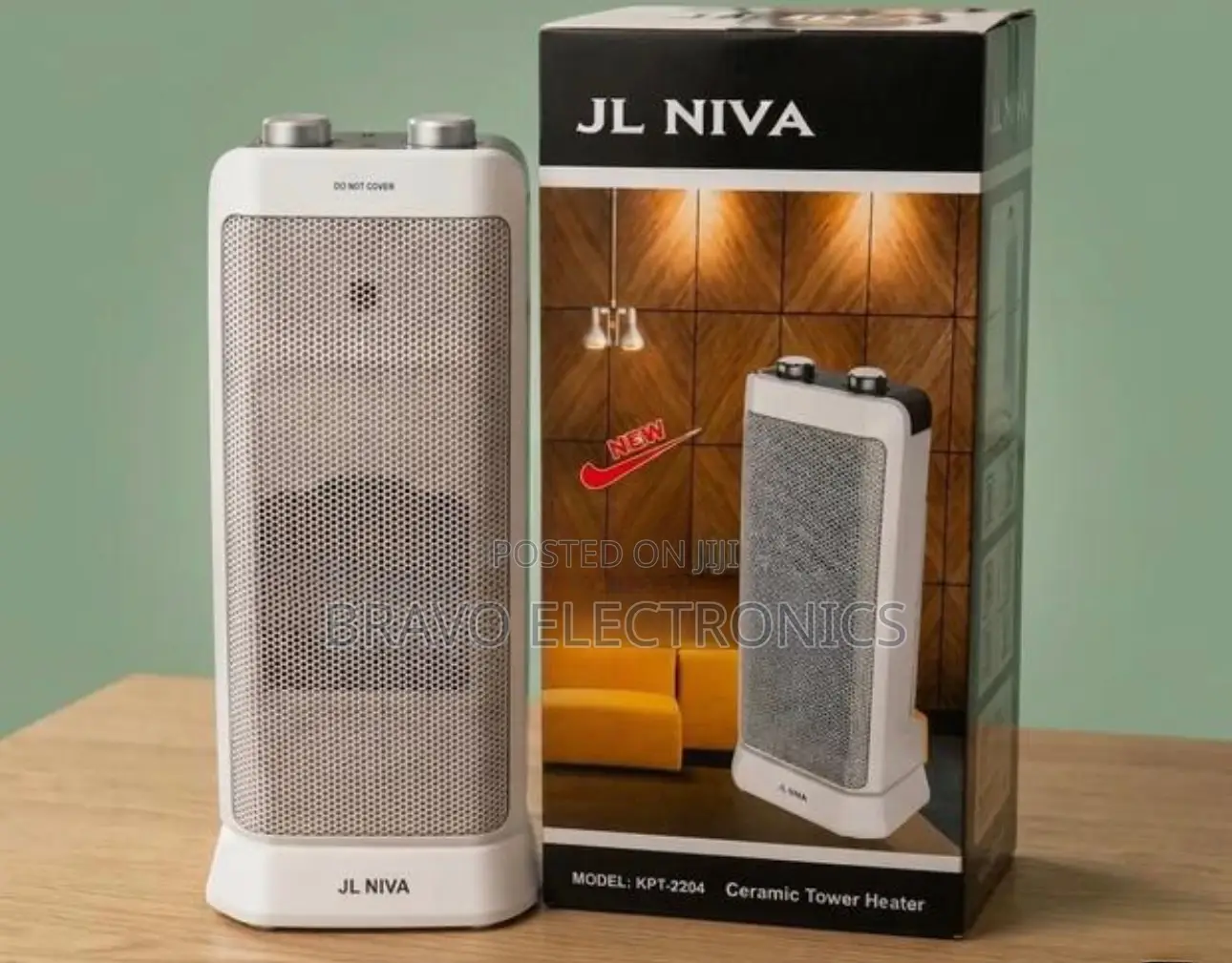  Premium JL NIVA Ceramic Tower Heater | Smart Winter Heating