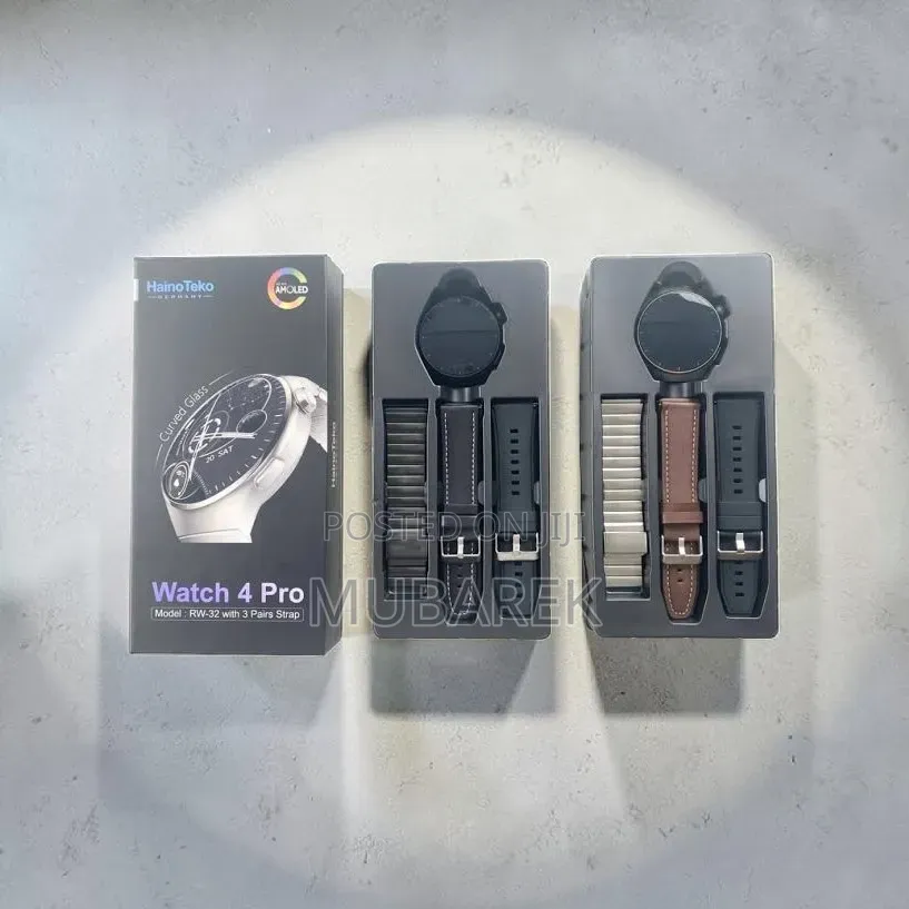 Original HainoTeko Watch 4 Pro Smartwatch - Model RW-32