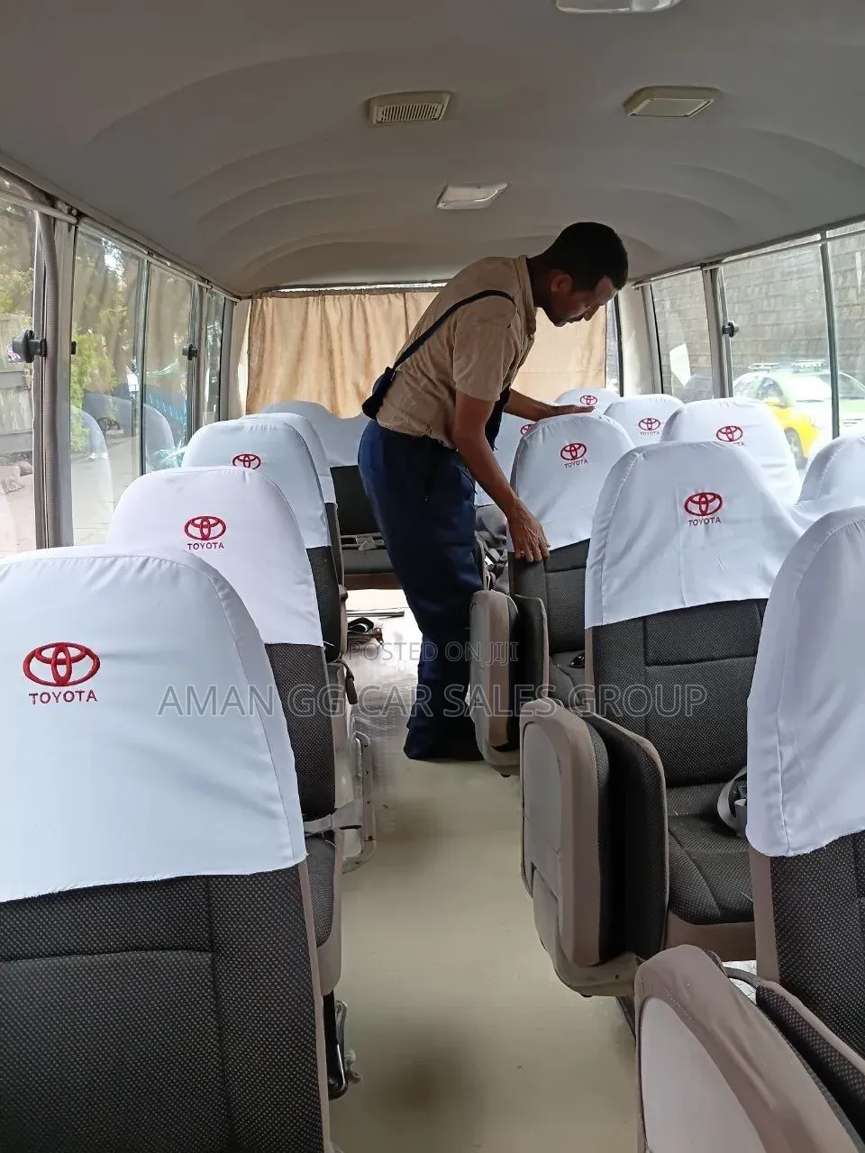 Toyota Coaster 2008 White