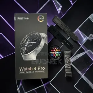 Upgrade Your Style: HainoTeko Watch 4 Pro With 3 Versatile Straps