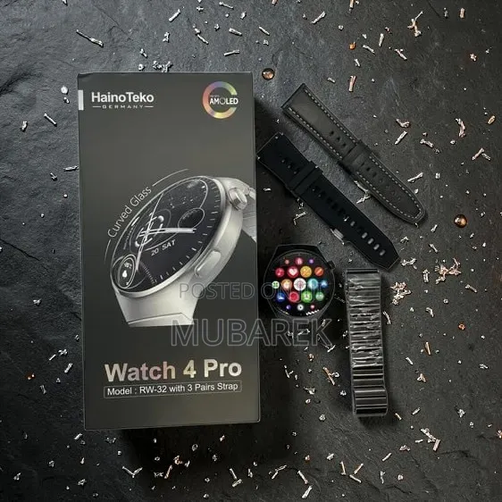 Stay Connected in Style: HainoTeko Germany Watch 4 Pro