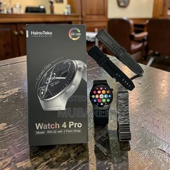 Stay Connected in Style: HainoTeko Germany Watch 4 Pro