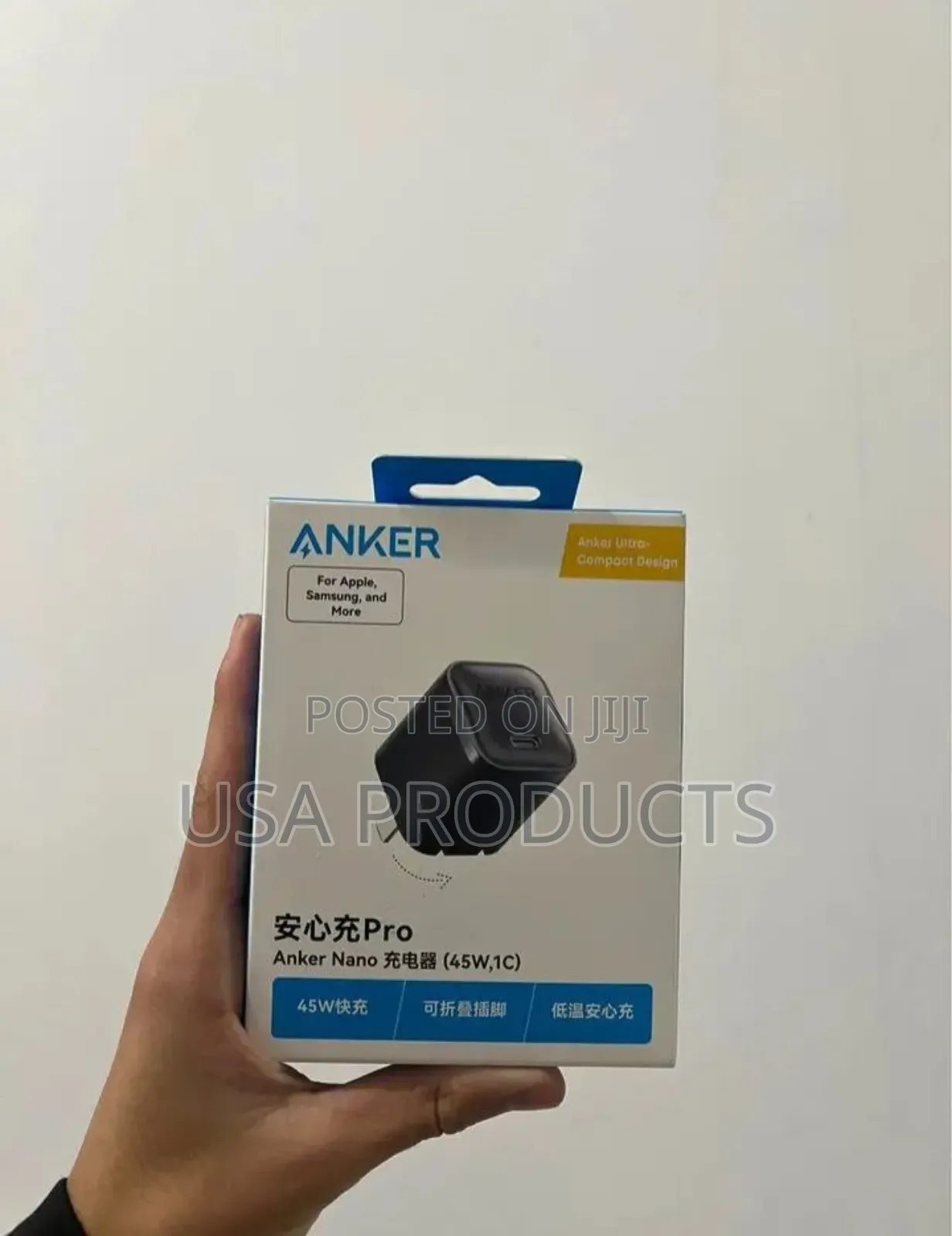 Anker Charger 45w Max(fast Charging)