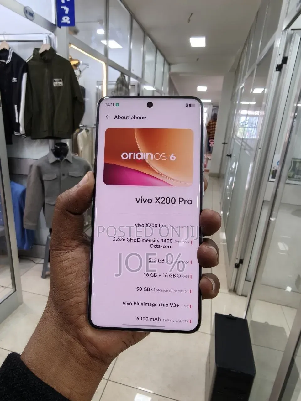 New Vivo X200 Pro 512 GB Blue