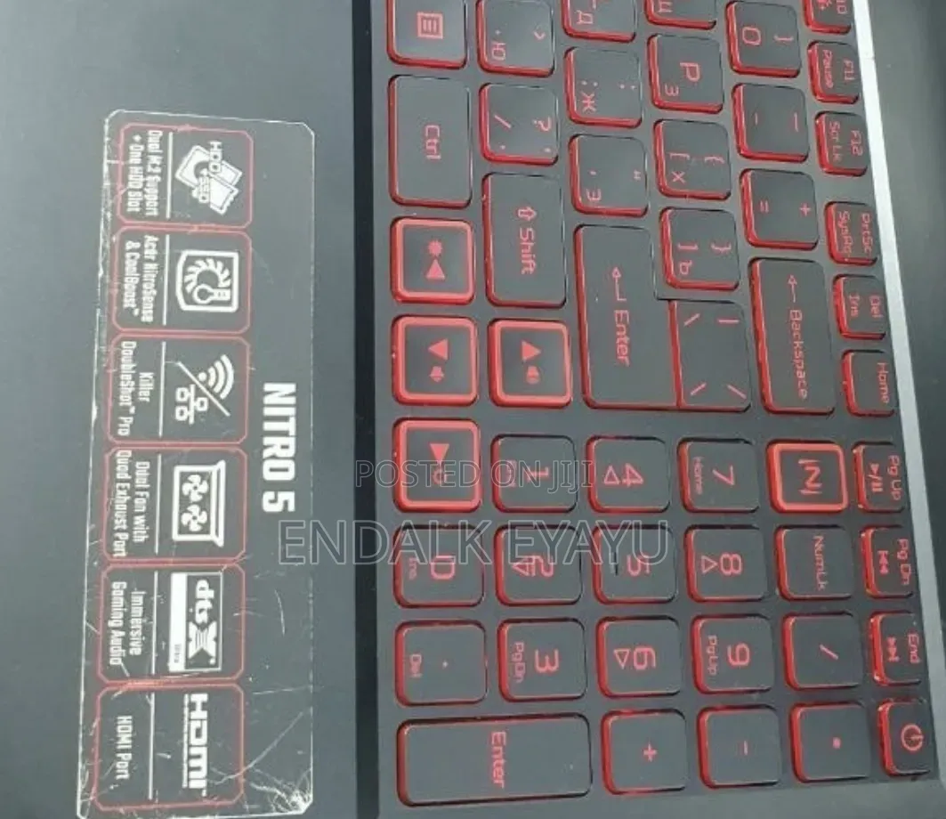 New Laptop Acer Nitro 5 16GB Intel Core i5 SSD 512GB