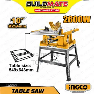,zINGCO TS26005 የጠረጴዛ መጋዝ (Table Saw)