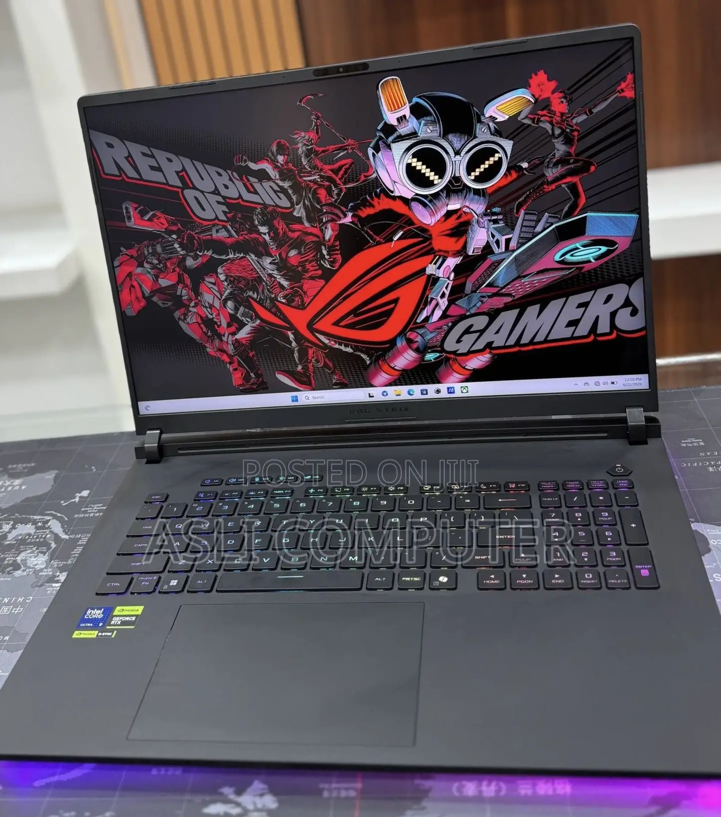 New Laptop Asus ROG Strix G16 G614 32GB Intel Core Ultra 9 SSD 2T