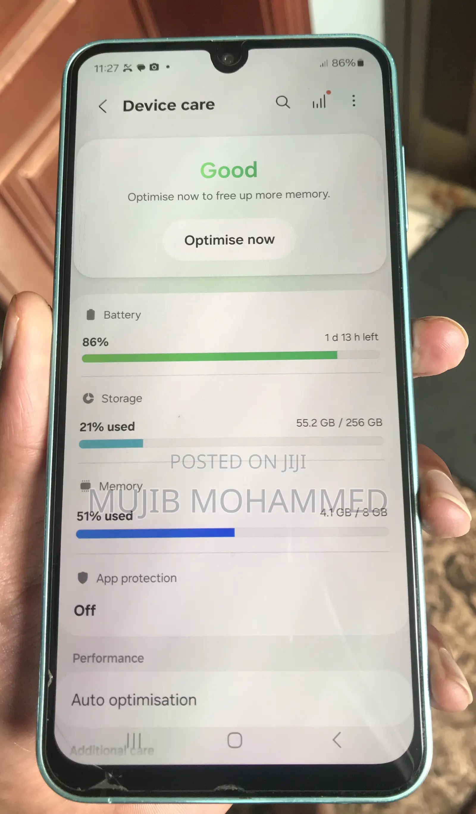 New Samsung Galaxy A16 5G 256 GB Blue