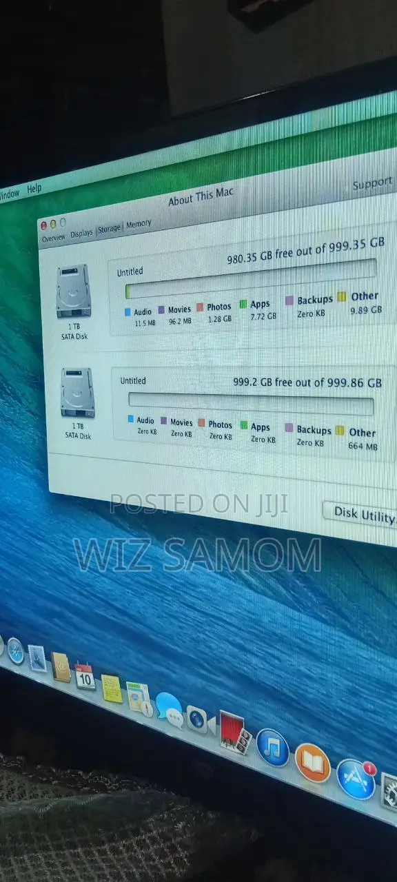 Desktop Computer Apple Mac Mini 4GB Intel Core i7 HDD+SSD 2T