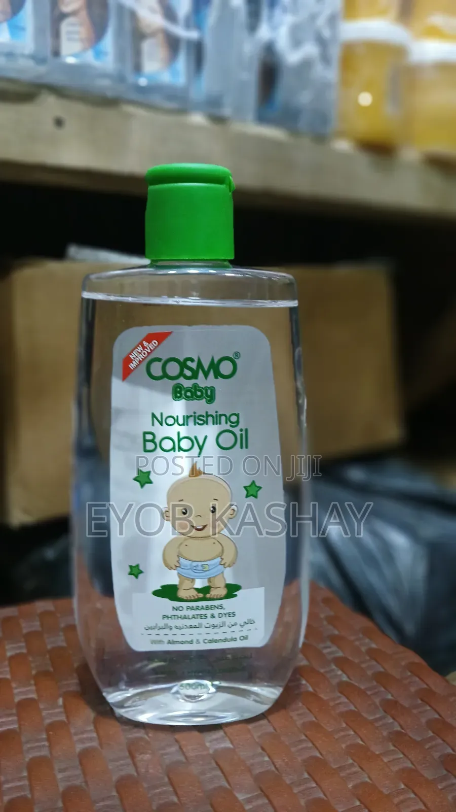 COSMO Baby Shampoo and Cosmo Baby Oil 500ML