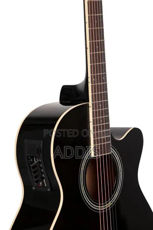 Siltron Acoustic Guitar Black