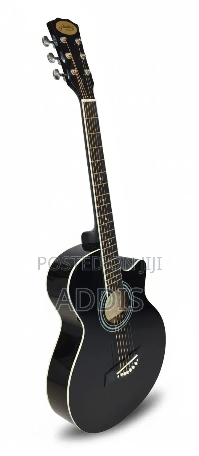 Siltron Acoustic Guitar Black