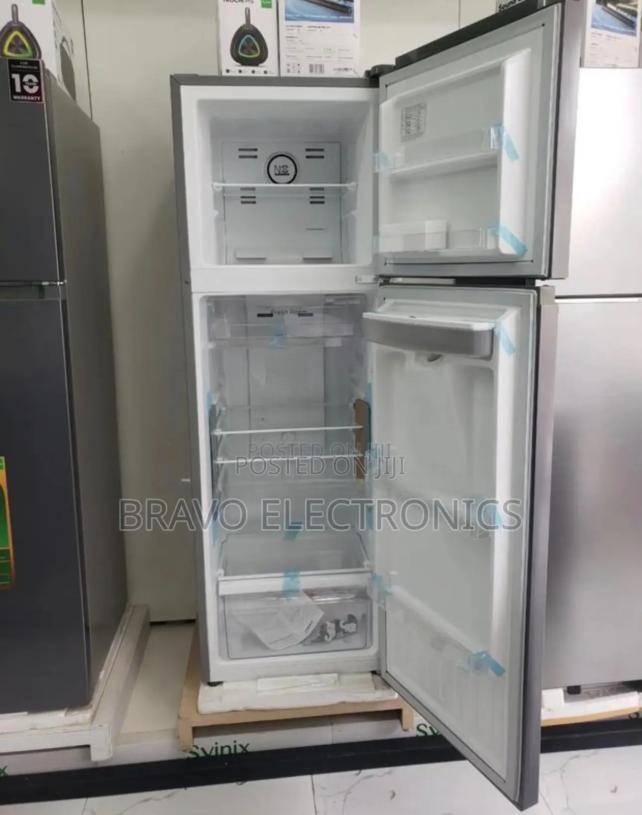Syinix 257L Refrigerator – Full Fan Cooling System | Water Filter